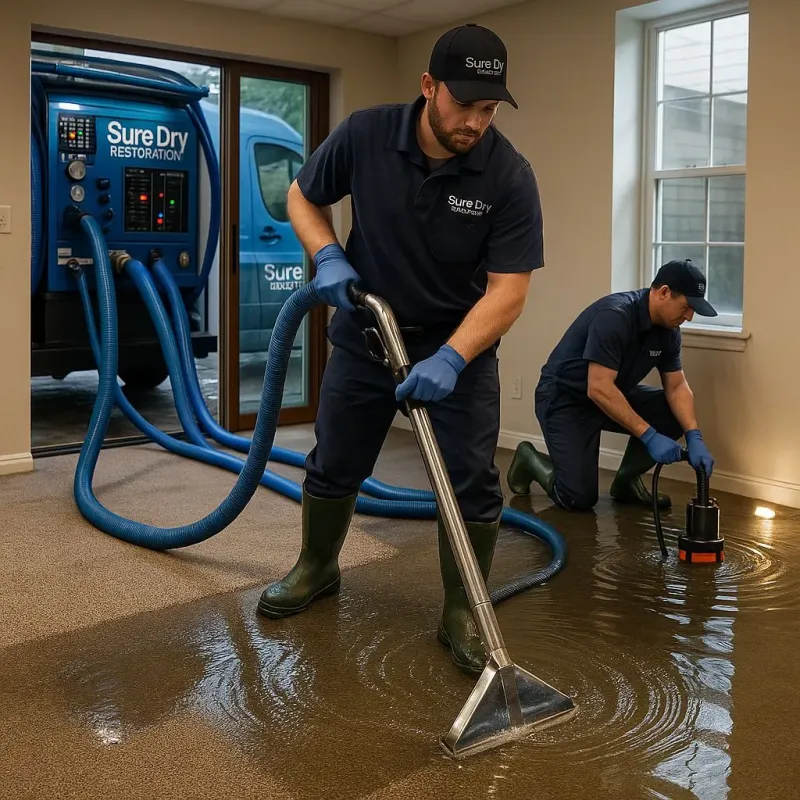 Water Extraction and Removal process in Russells Point, OH